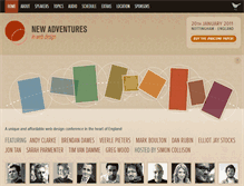 Tablet Screenshot of 2011.newadventuresconf.com
